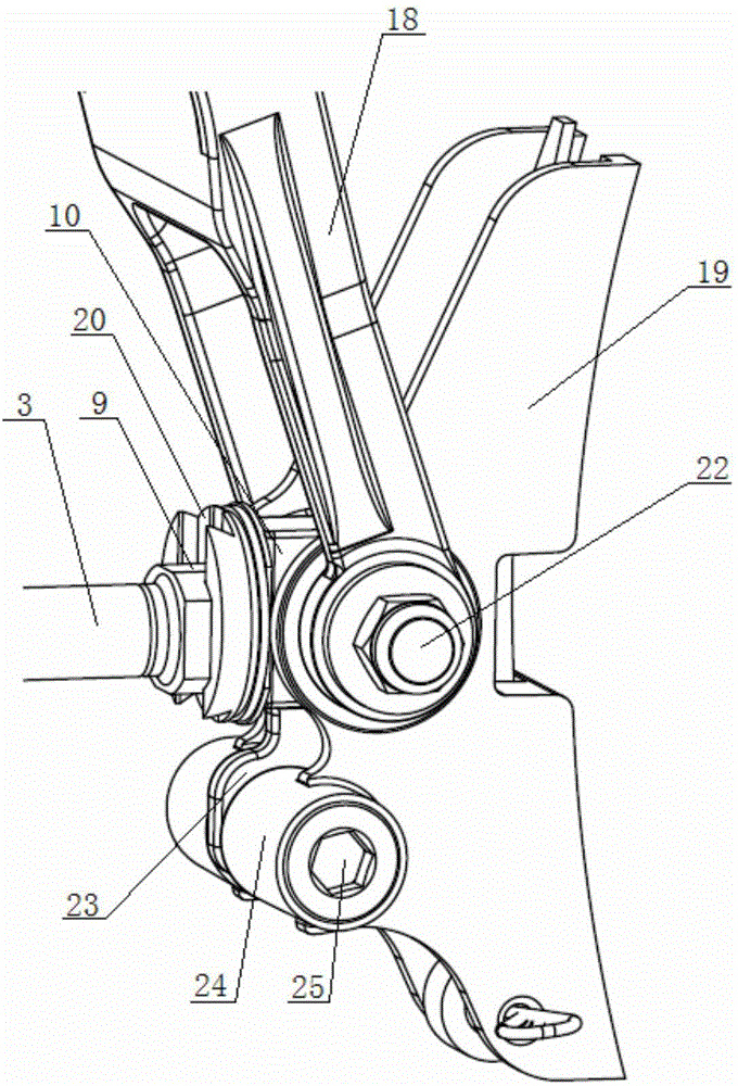 Tread brake