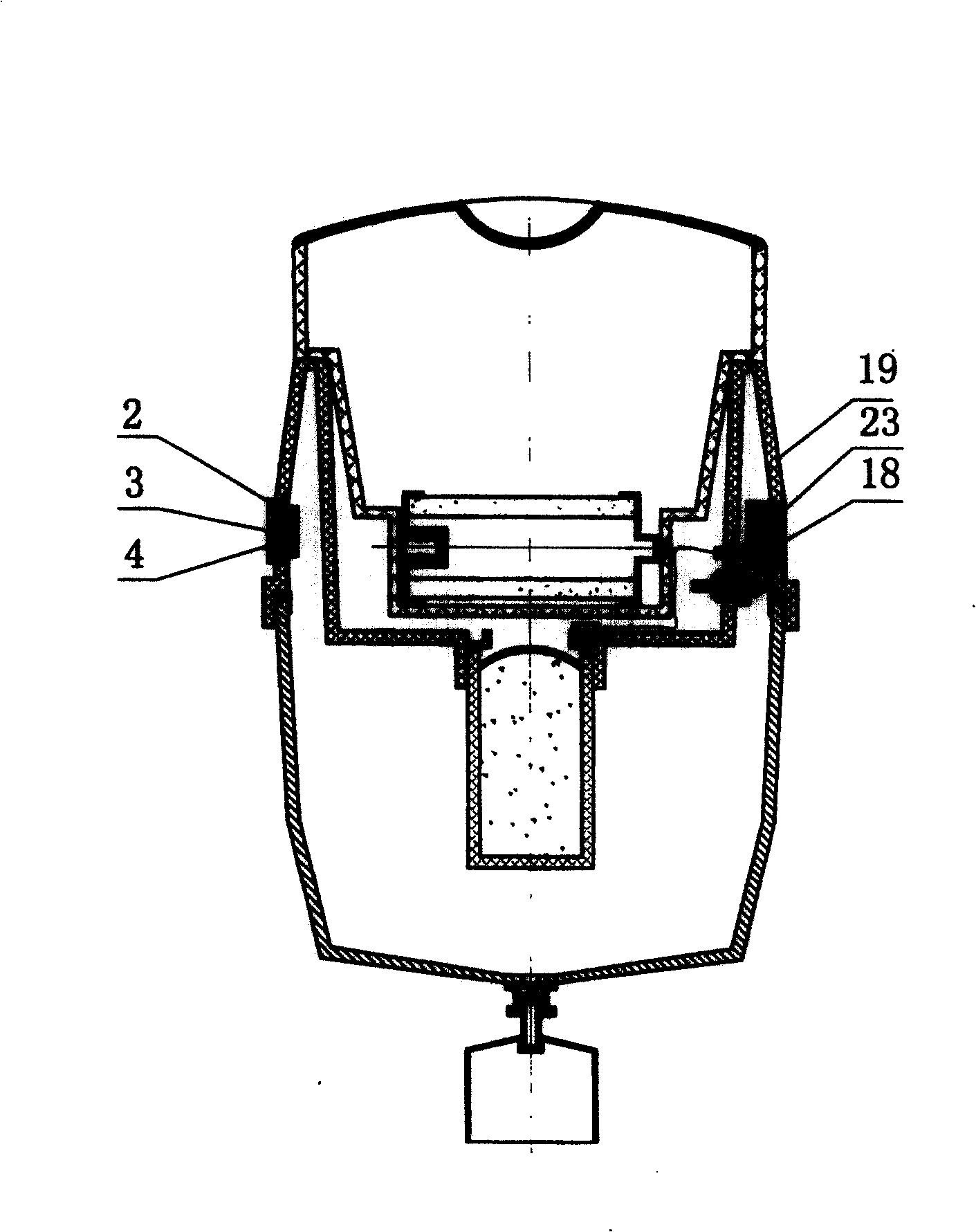 Filter element life detecting method and device for water purifier