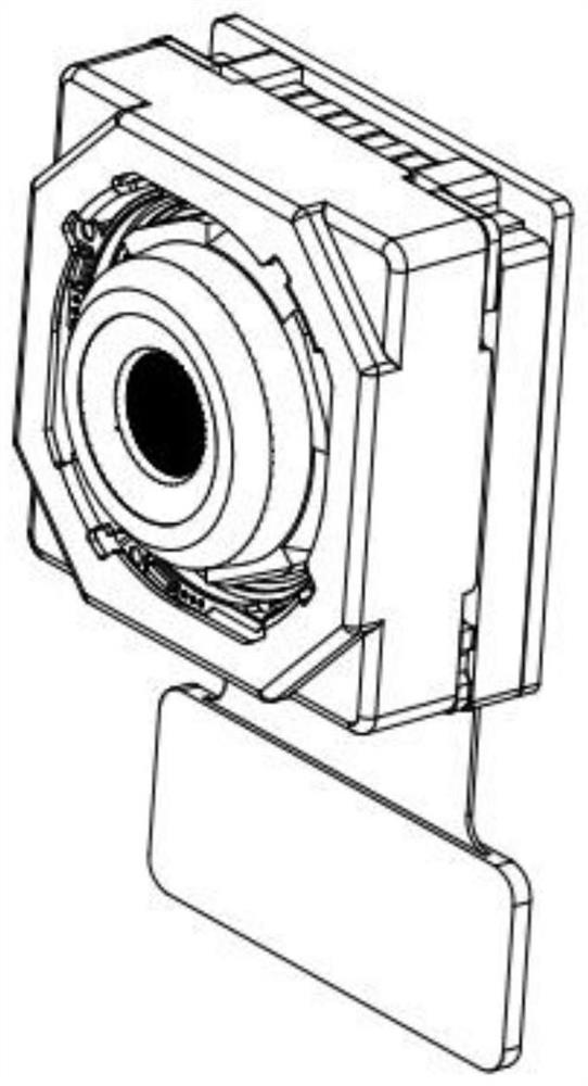 Super-resolution imaging device and electronic product