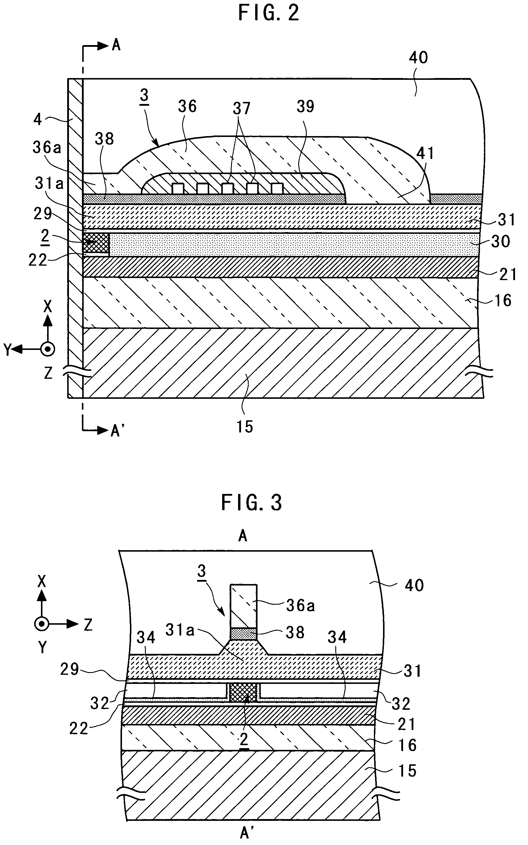 Method for forming a resist pattern of magnetic device