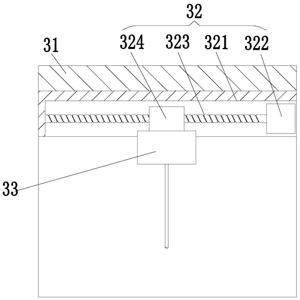 A large ball valve spool replacement hoisting transmission device