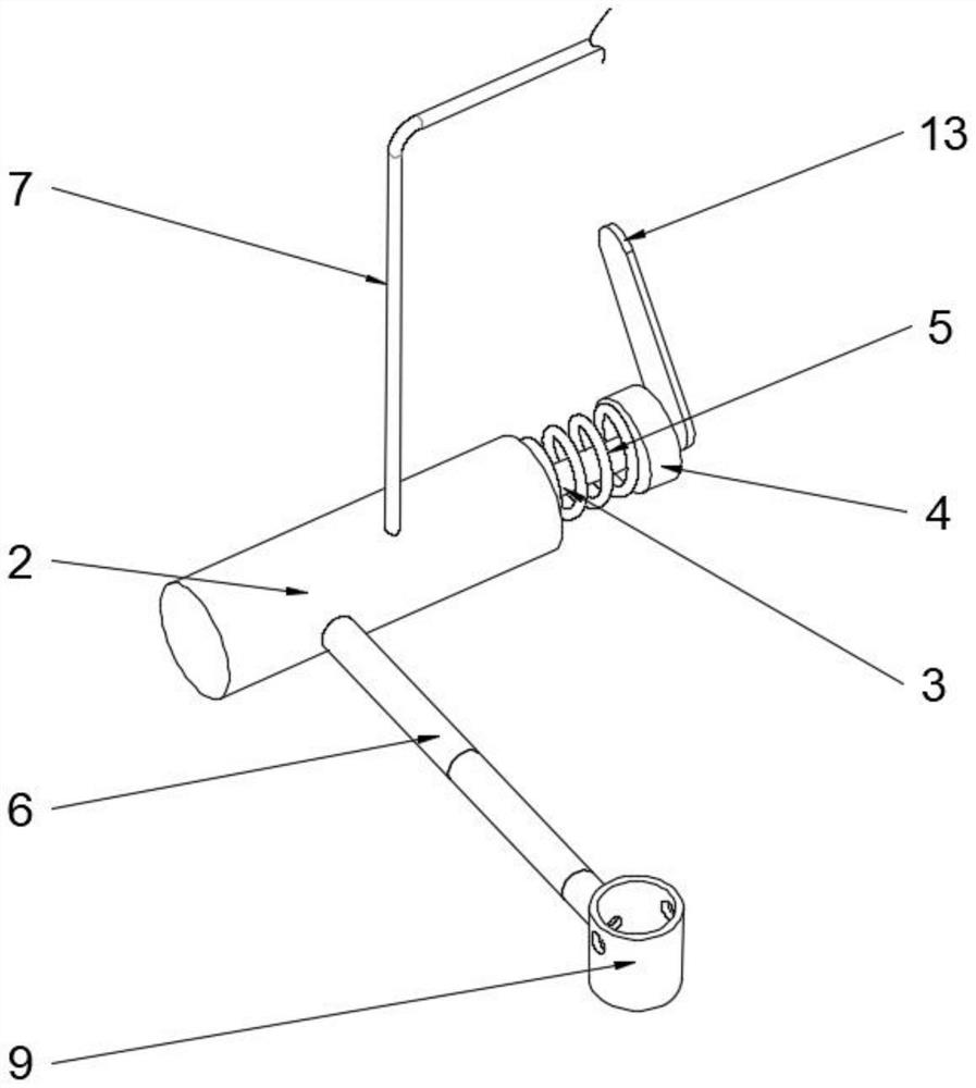 Urine sampling device for endocrine dyscrasia in medical ward