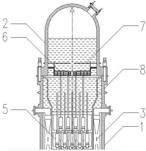 Integrated modular pressurized water reactor with 69 reactor core
