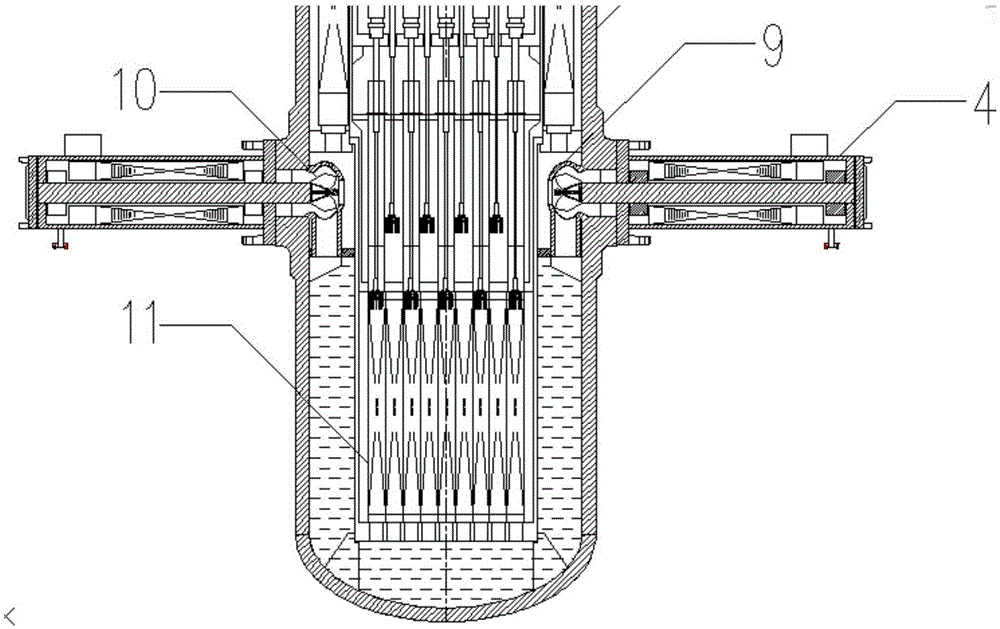Integrated modular pressurized water reactor with 69 reactor core