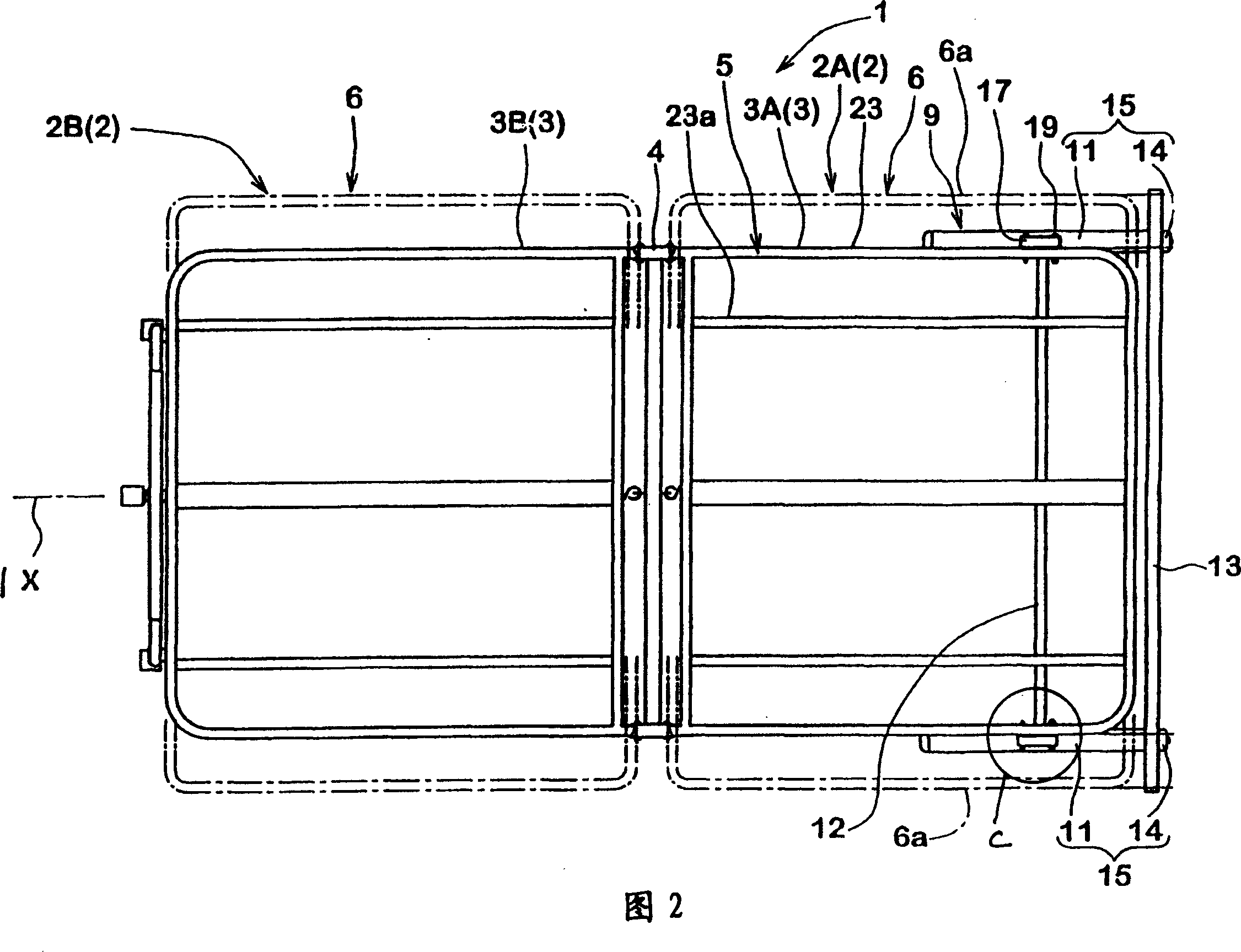 General folding bed