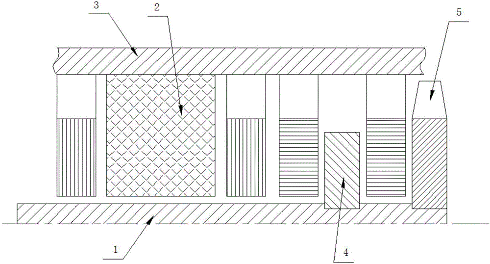 Air cooling structure of magnetic suspension motor