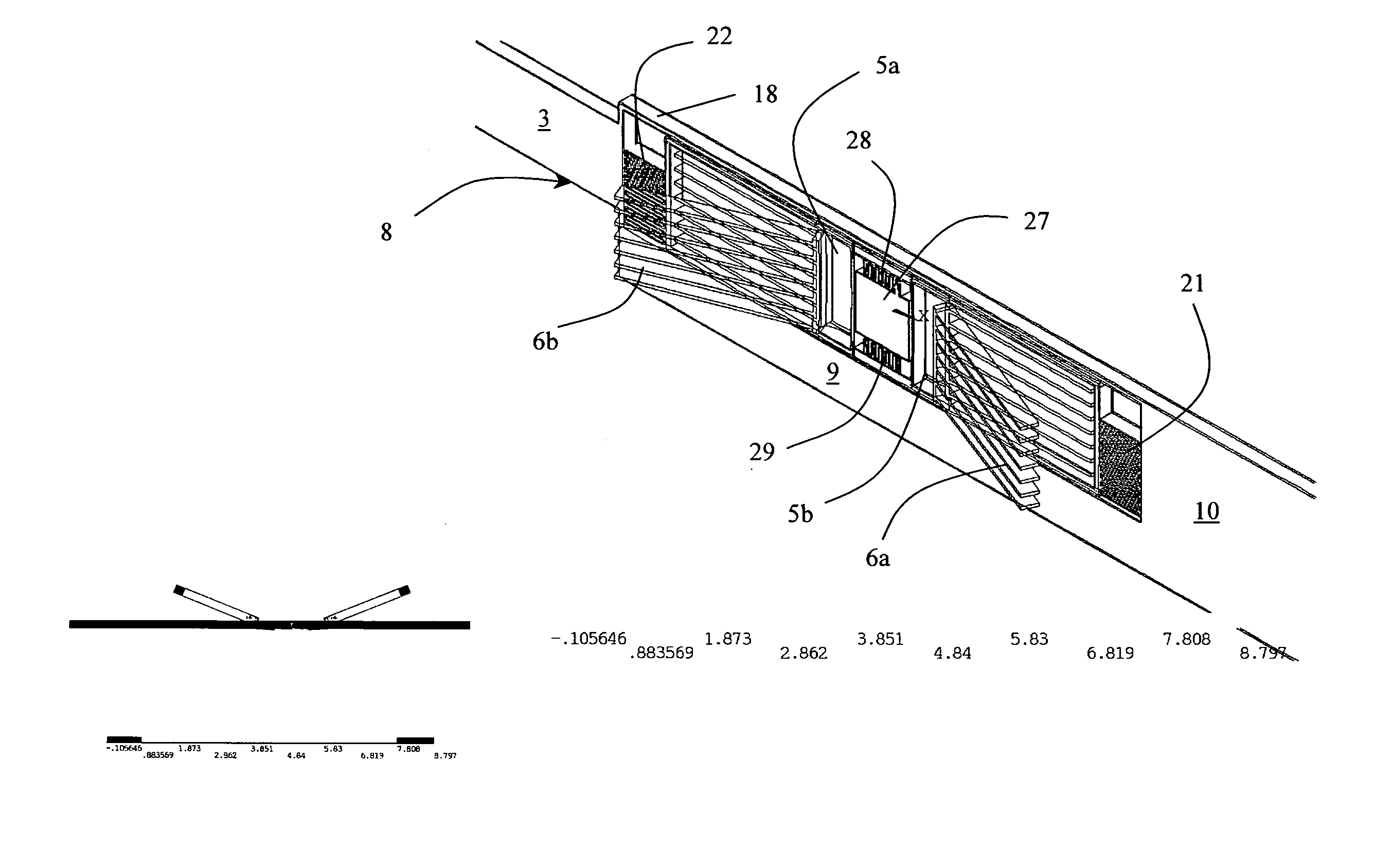 Micromirror device with a hybrid actuator