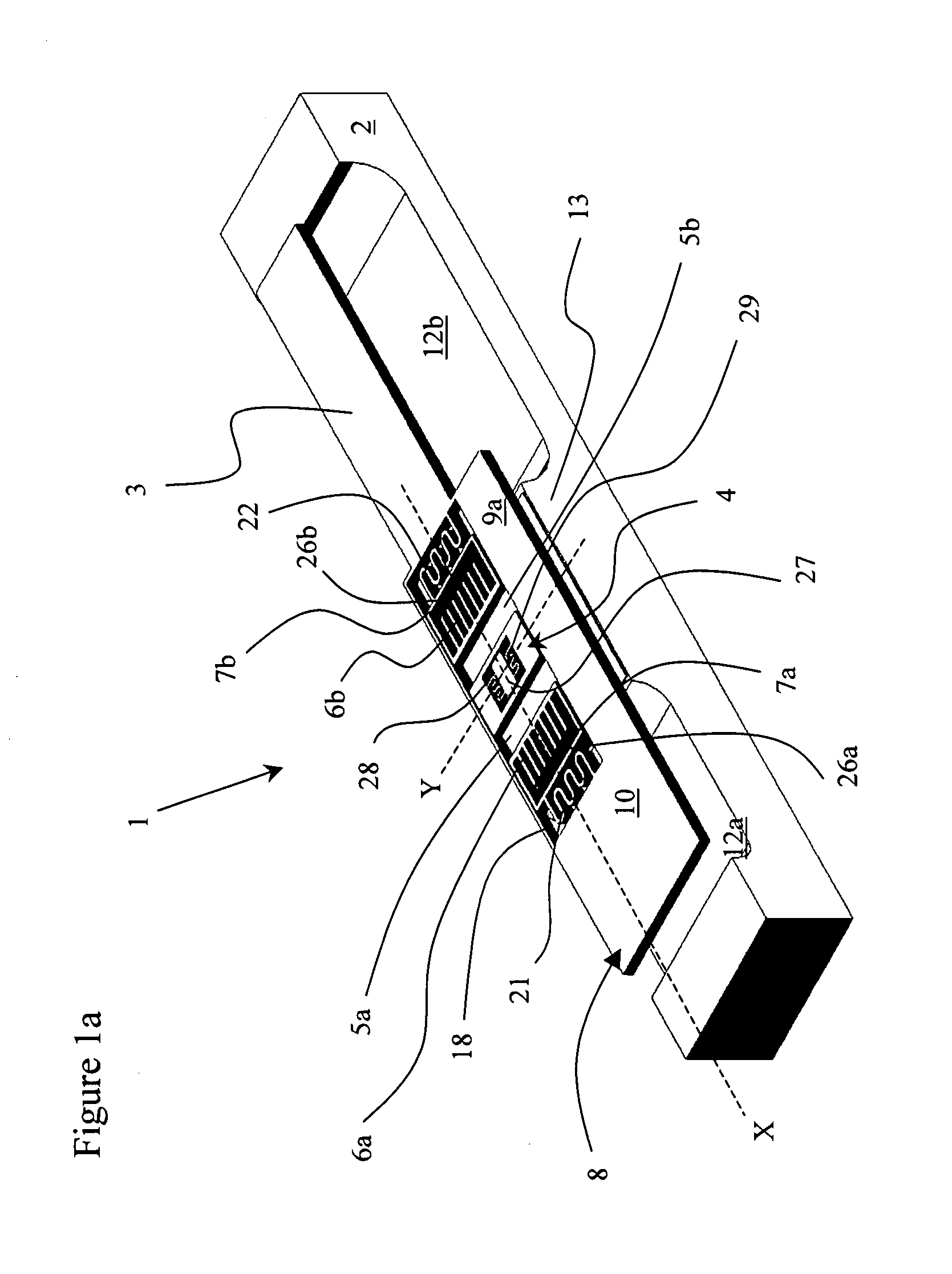 Micromirror device with a hybrid actuator