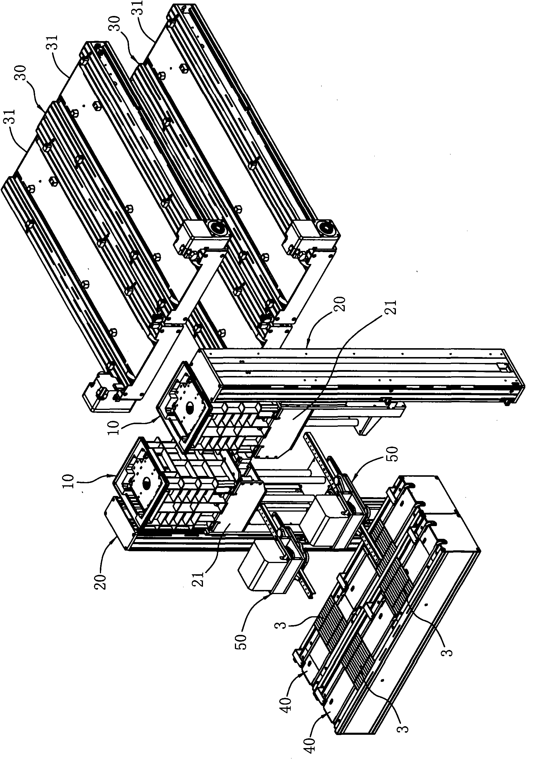 Cartridge device for automatic screen printing production line