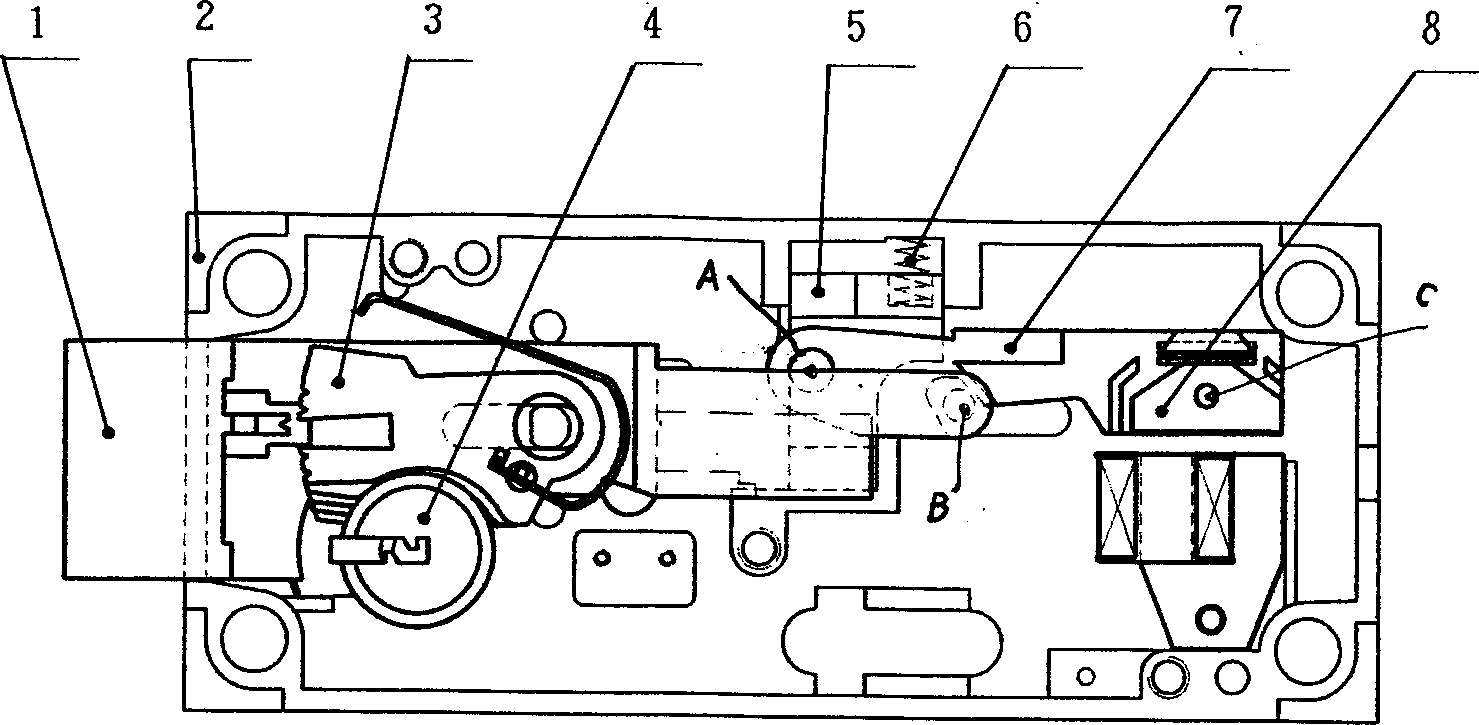 Electrically controlled lock