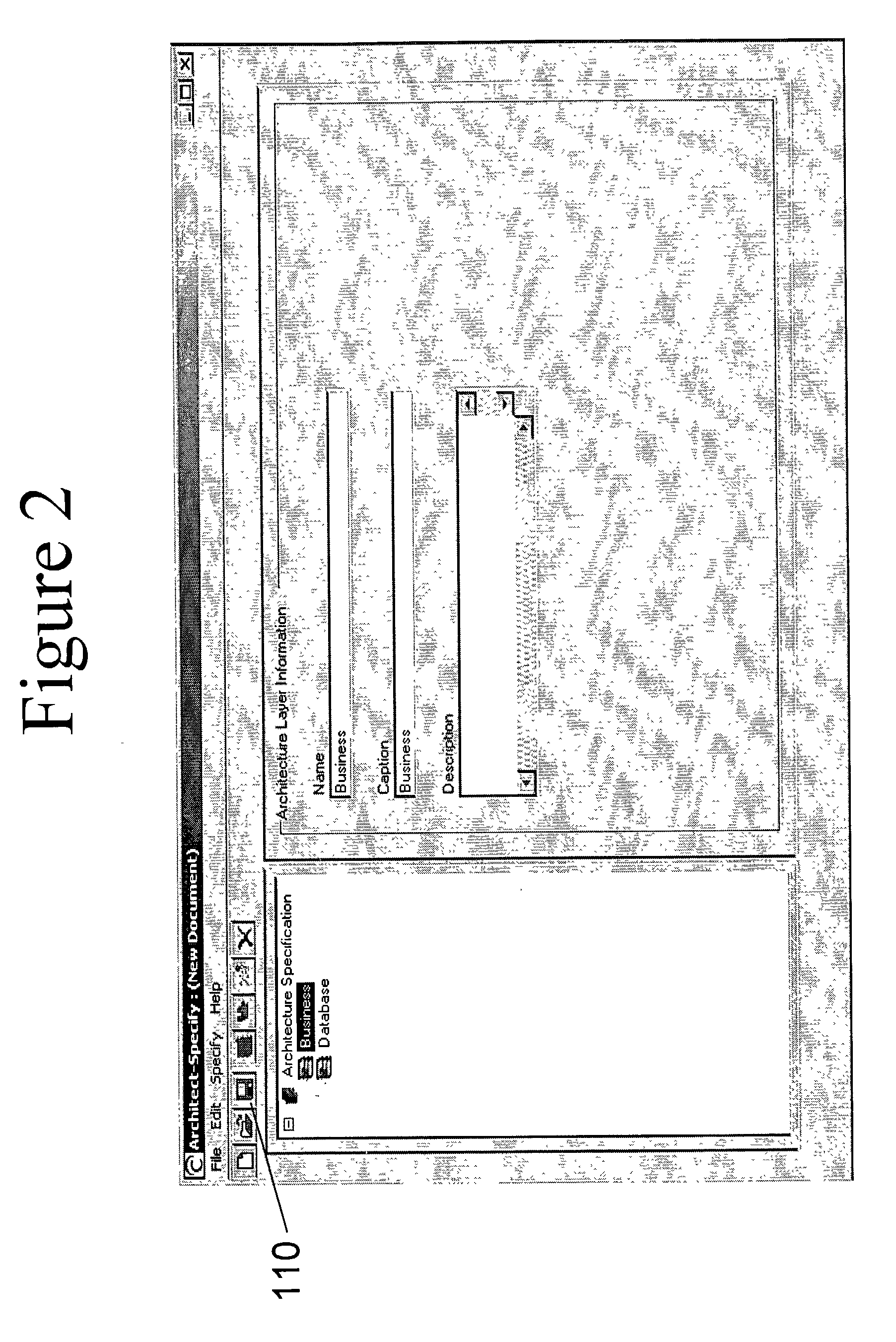 System and method for managing architectural layers within a software model