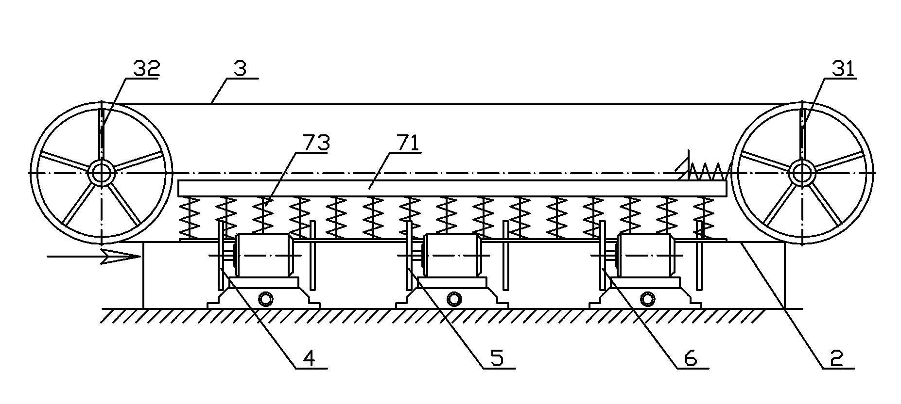 Both-edge four-angle blade continuous automatic grinding machine tool