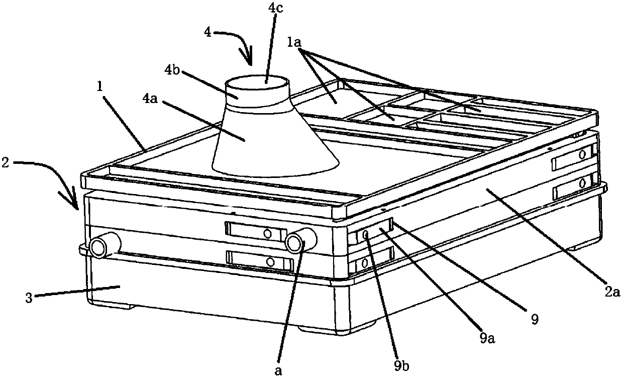 A portable anesthesia monitoring integrated animal operation table