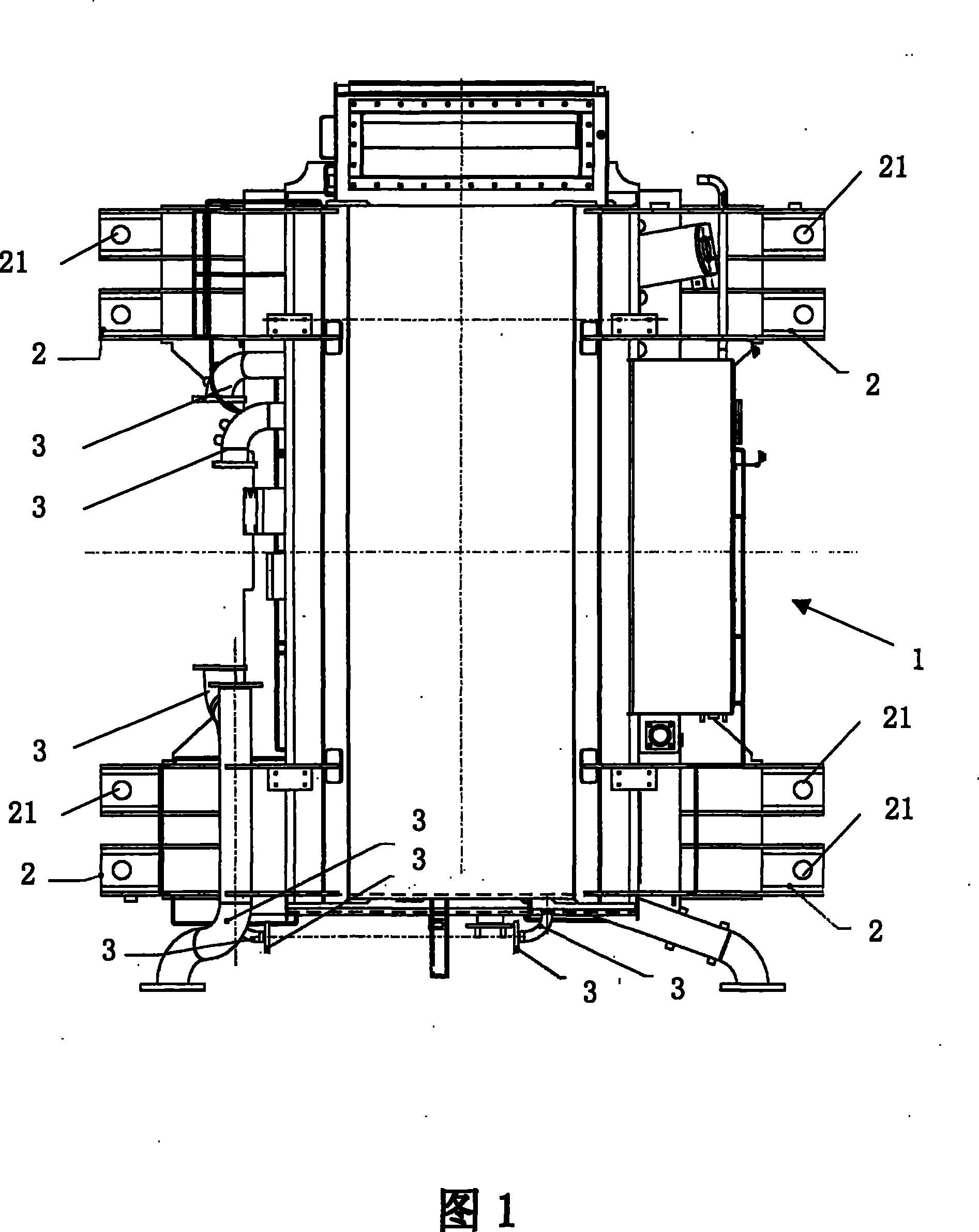 Method for manufacturing power decentralization and power centralization type transformer oil tank