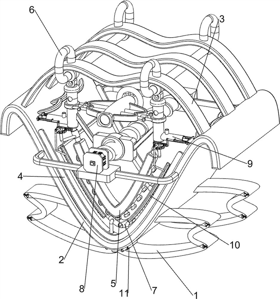 Device for cleaning carpet