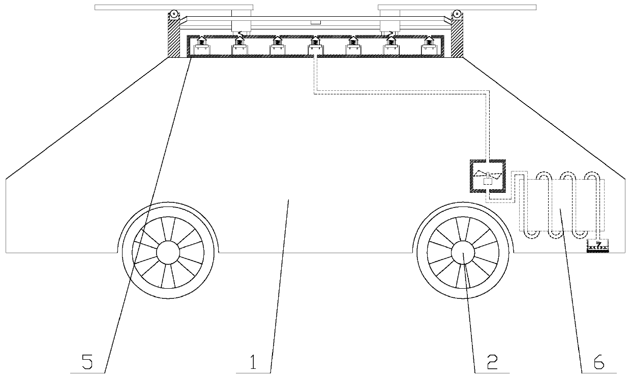 Highly efficient charging solar car suitable for use in severe cold regions