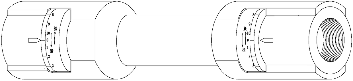 Four-way type industrial thermostat for hydraulic bypass with adjustable pressure relief valves