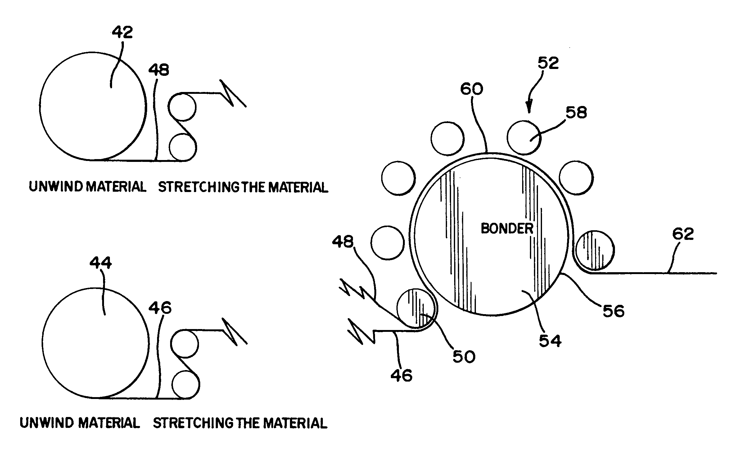 Method for improved bond strength in an elastomeric material