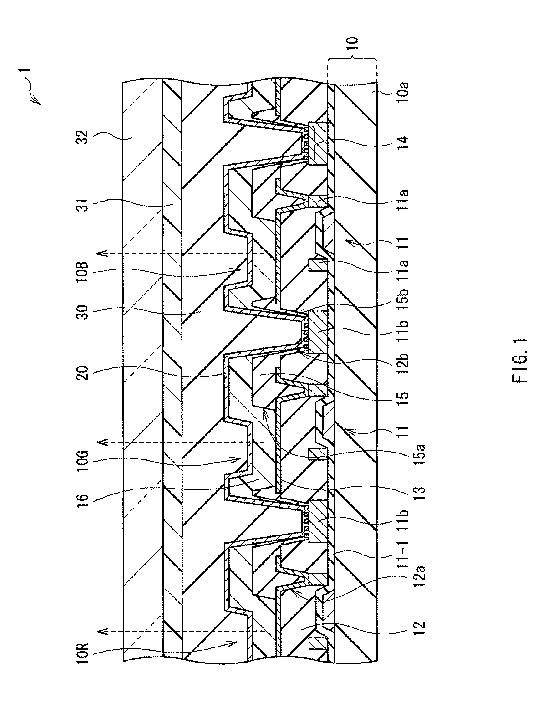 Organic light emitting device, method of manufacturing the same, display unit, and electronic device