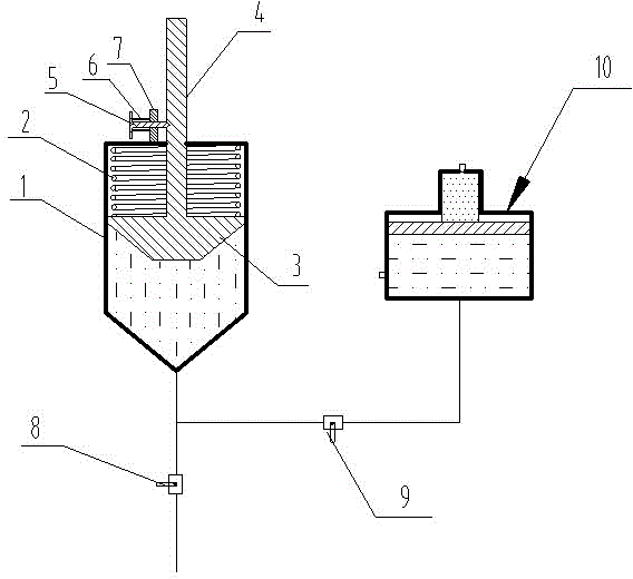 Automatic lubricating device