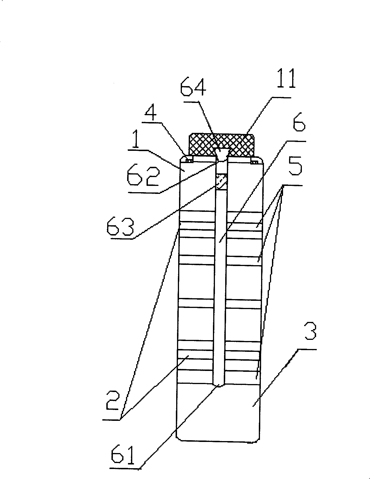 Direct drinking water bottle incorporating with unwanted ion recycling resin filter element filtering module