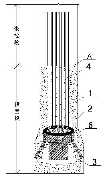 Rock reaming self-locking anchor cable comprising steel strands and manufacturing method of rock reaming self-locking anchor cable