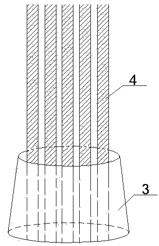 Rock reaming self-locking anchor cable comprising steel strands and manufacturing method of rock reaming self-locking anchor cable