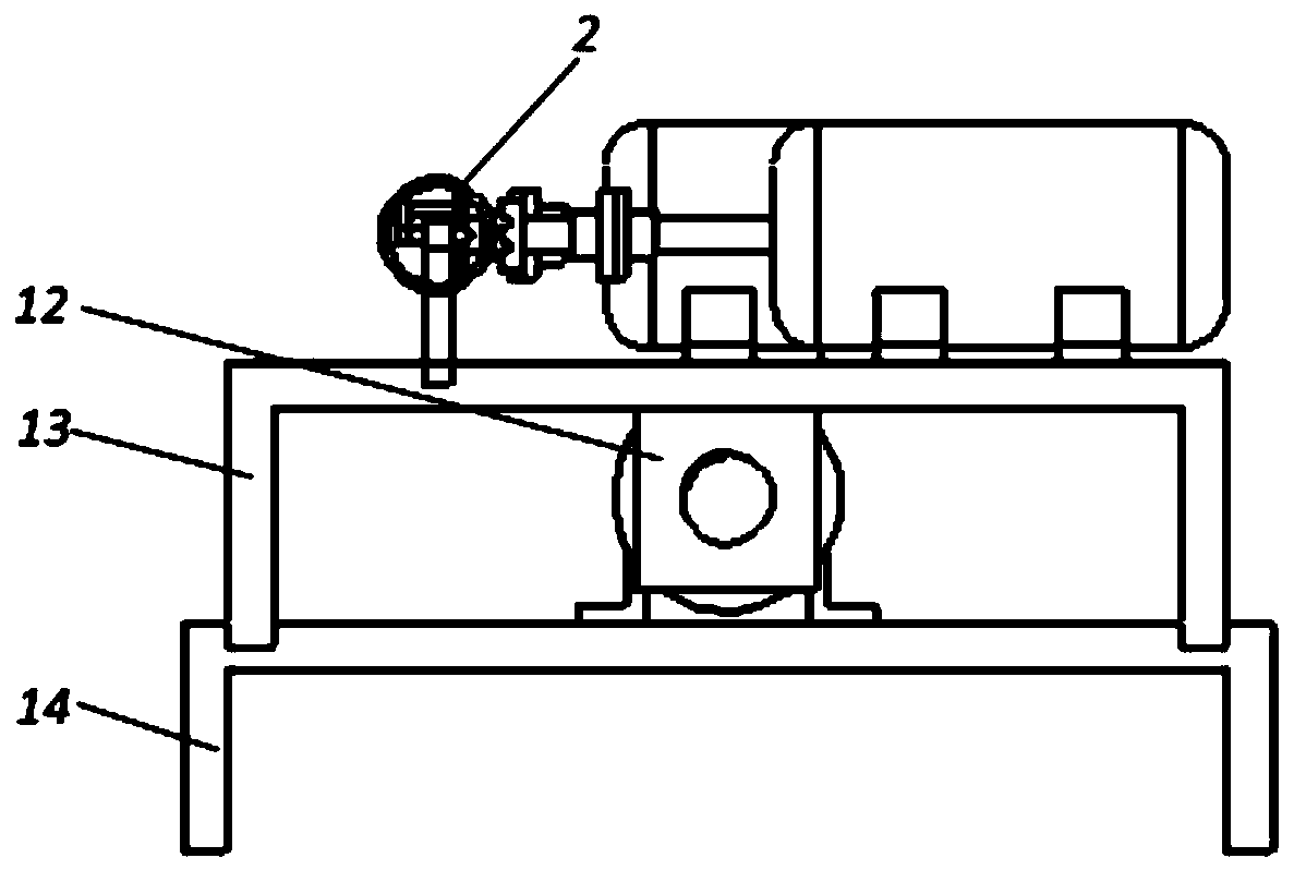 Magnetic grinding and polishing device and method for inner surface and outer surface of pipe fitting