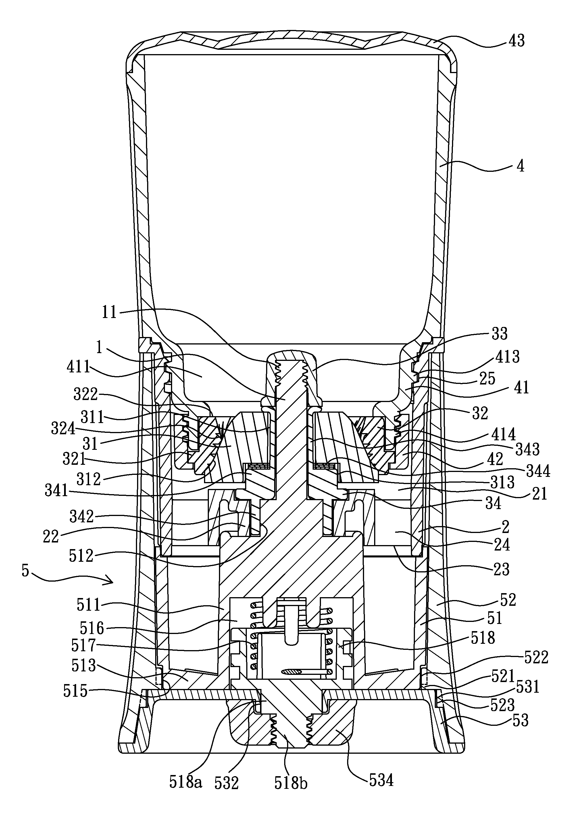 Grinder and automatic open/close control device thereof