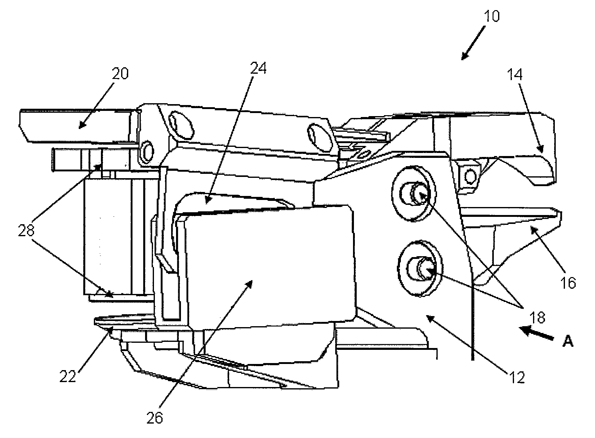 Soft touch clamp actuation mechanism