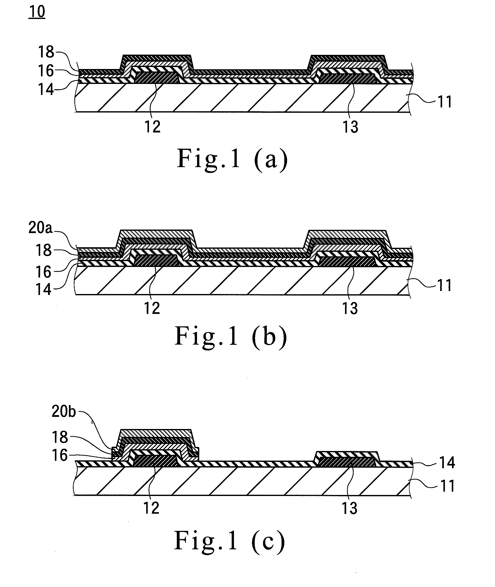 Thin film transistor and method for producing thin film transistor