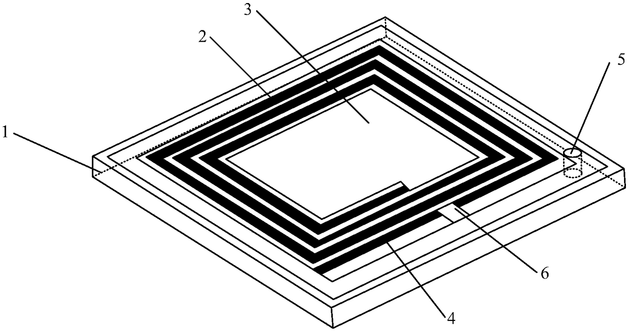 Miniature omnidirectional microstrip antenna