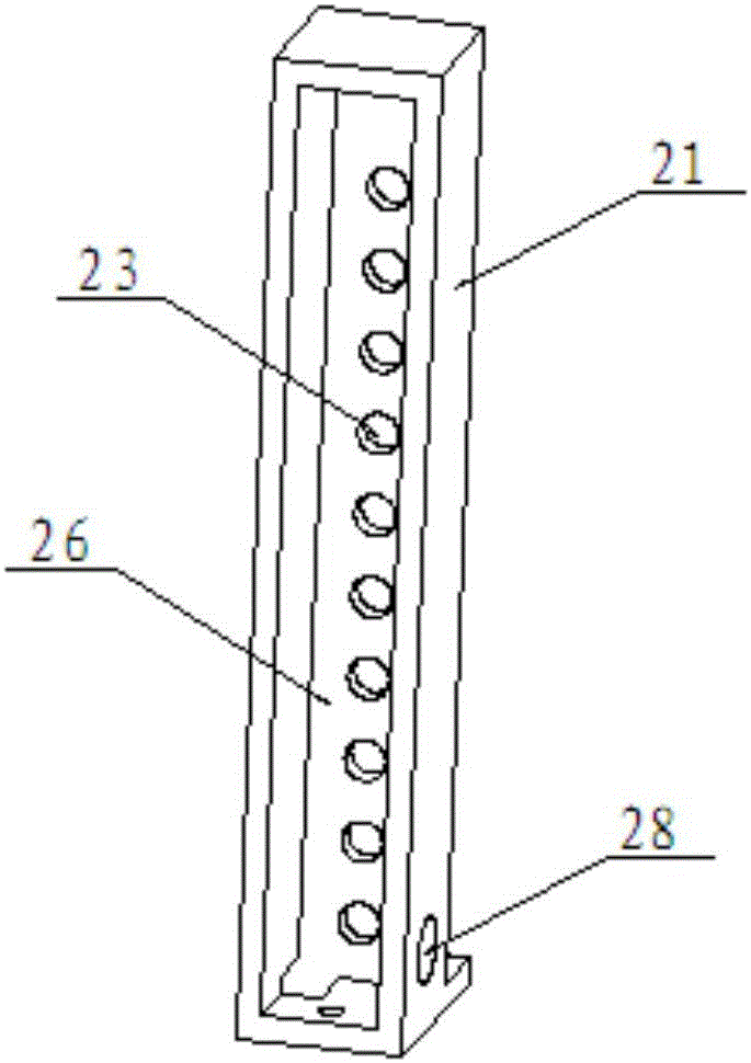Auxiliary scale for observing icing of power transmission line