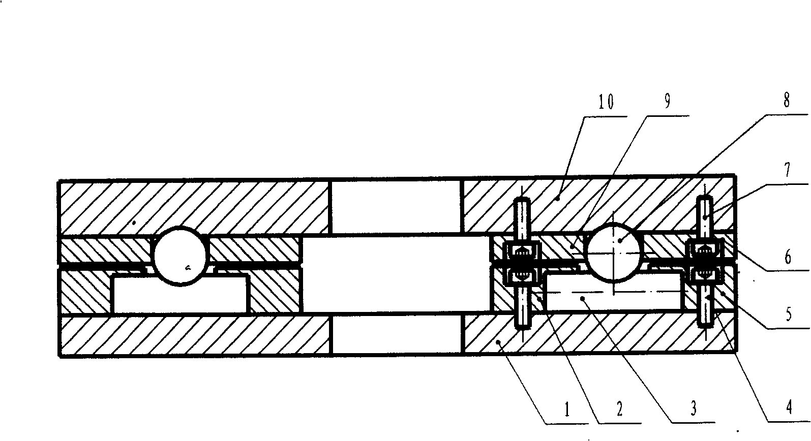 Steel ball roller indexing apparatus