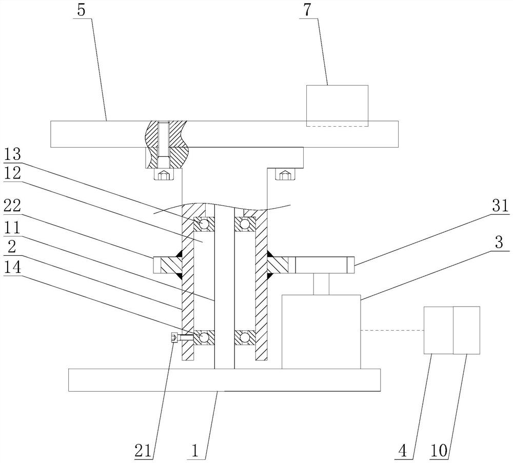 Rotary catapult take-off platform for carrier-based aircraft