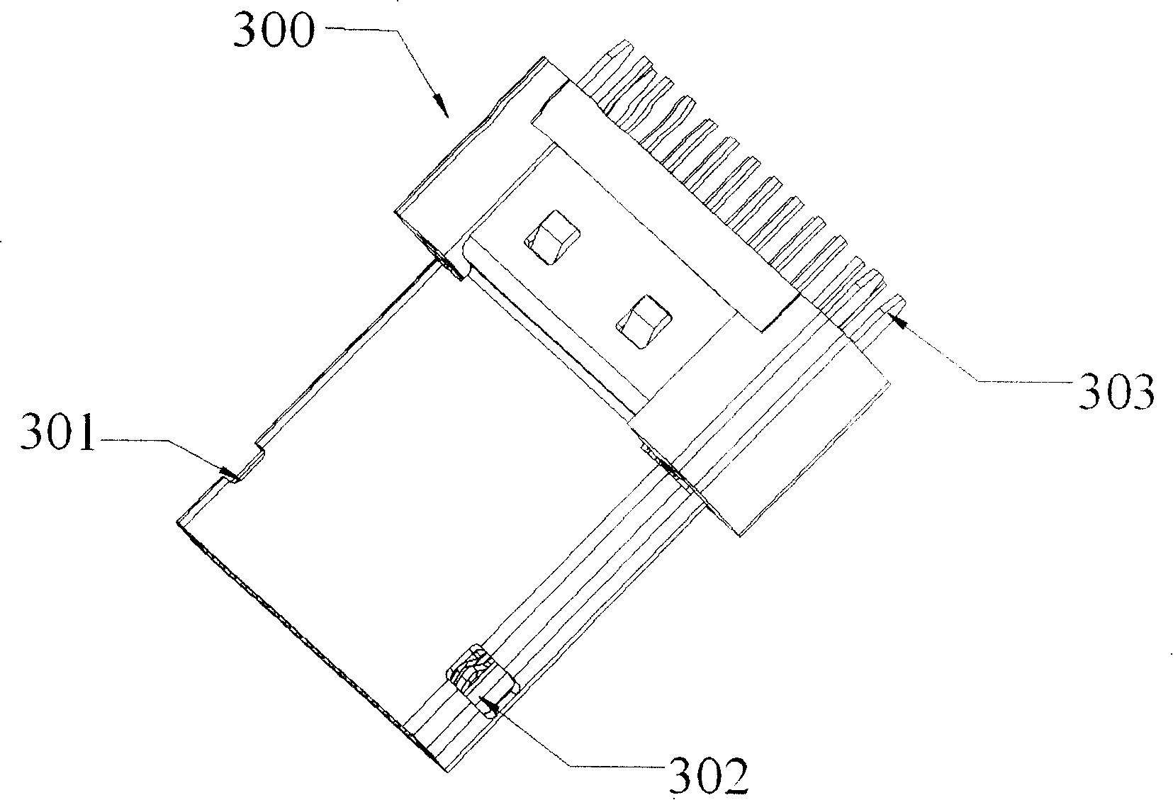 Connector, plug, socket, and connector connecting method