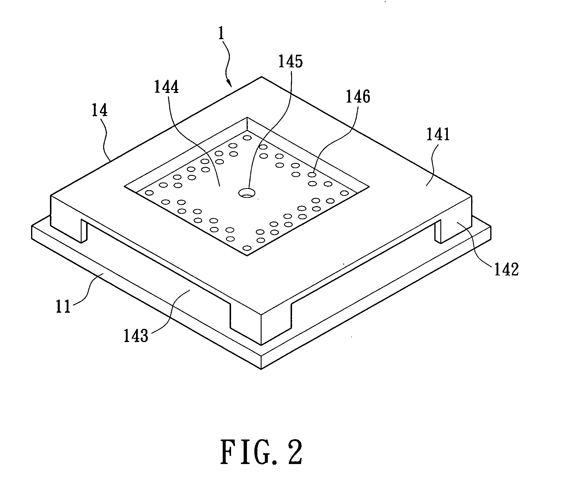 Metallic cover of miniaturization module