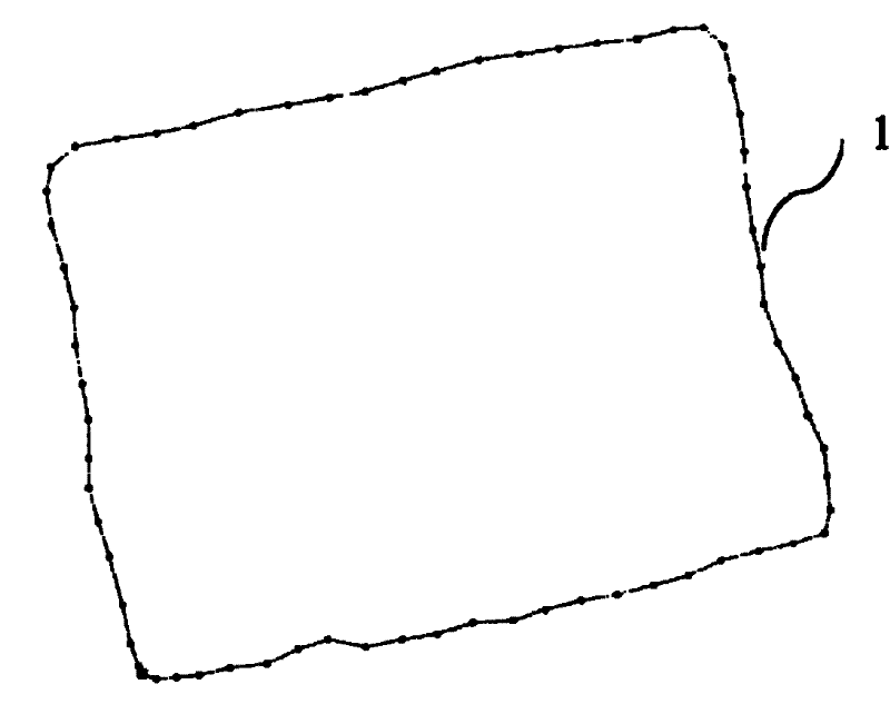 System and method based on GPS for measuring farmland working area