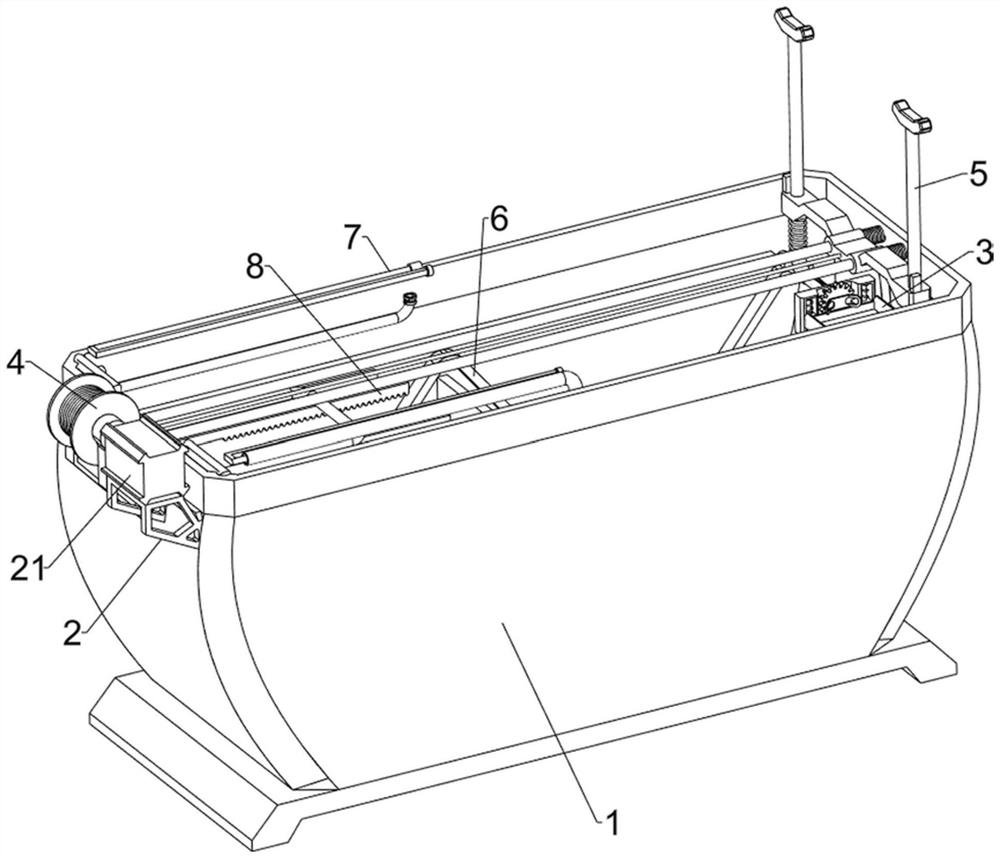 Pickling equipment for surface rust-proof treatment of copper alloy parts