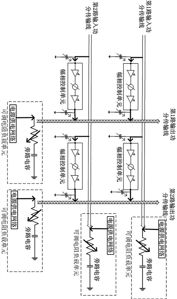 Two-dimensional lattice multi-beam phased array and its design method