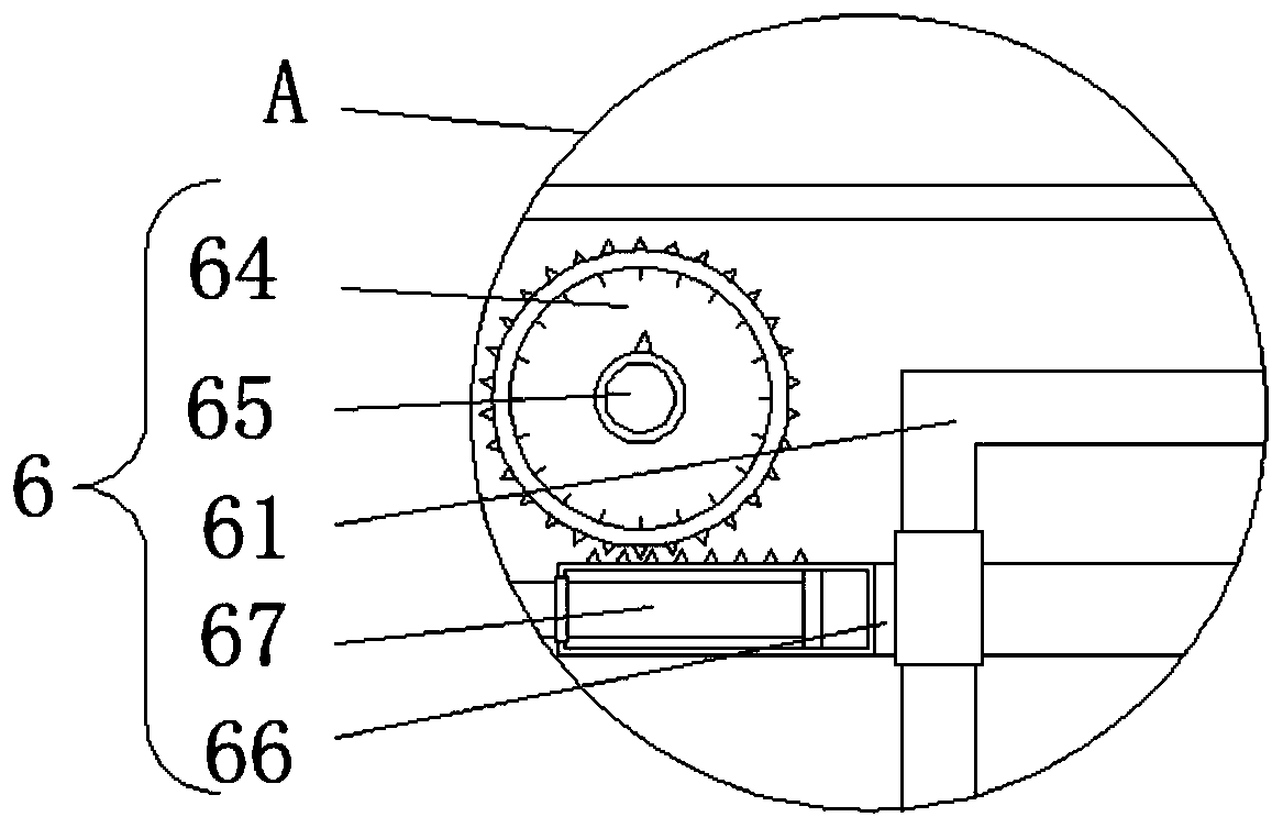 Deep hole device used for electronic lock machining