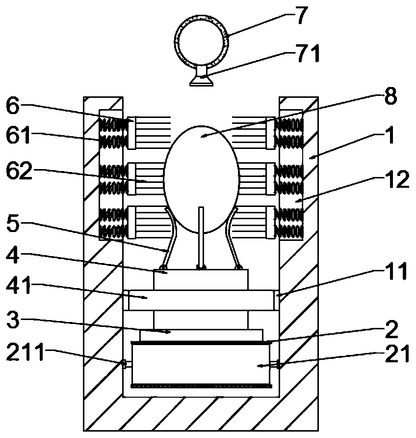 A conveyor belt type egg washing machine