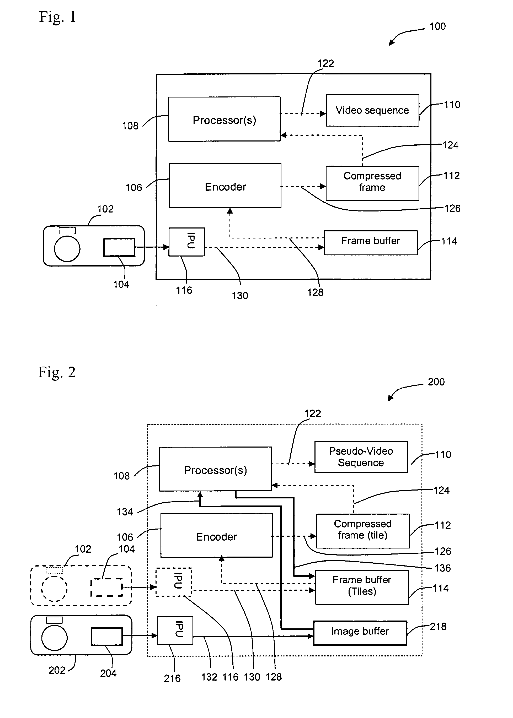 Architecture for image compression in a video hardware