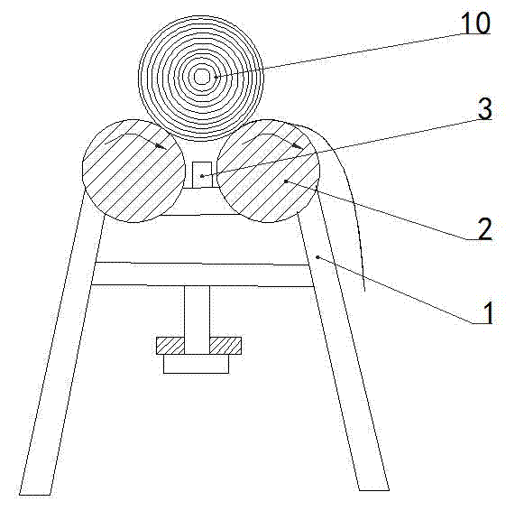 Method and device for loosening fabric of yardage roll