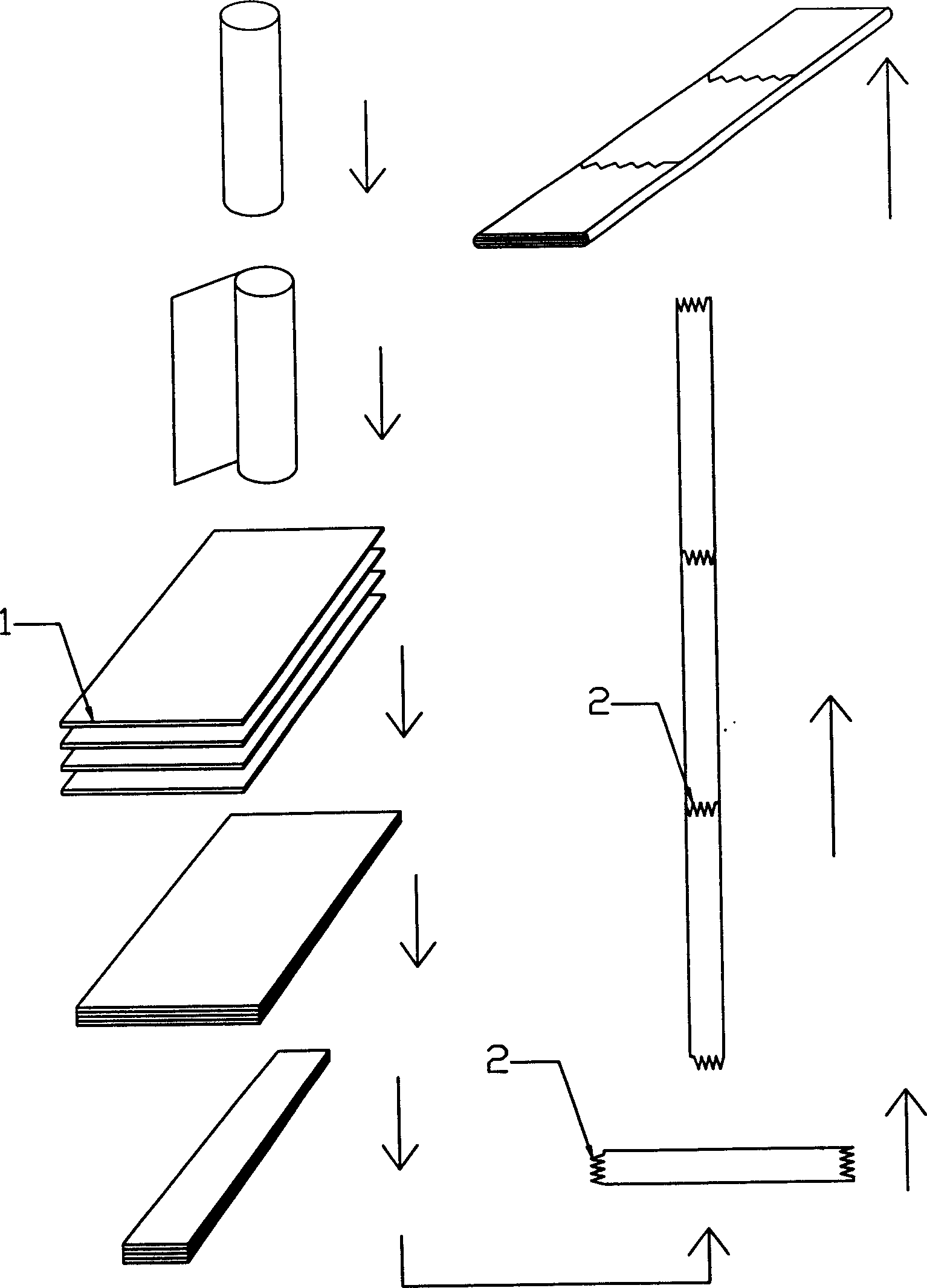Bamboo blinds and method for making