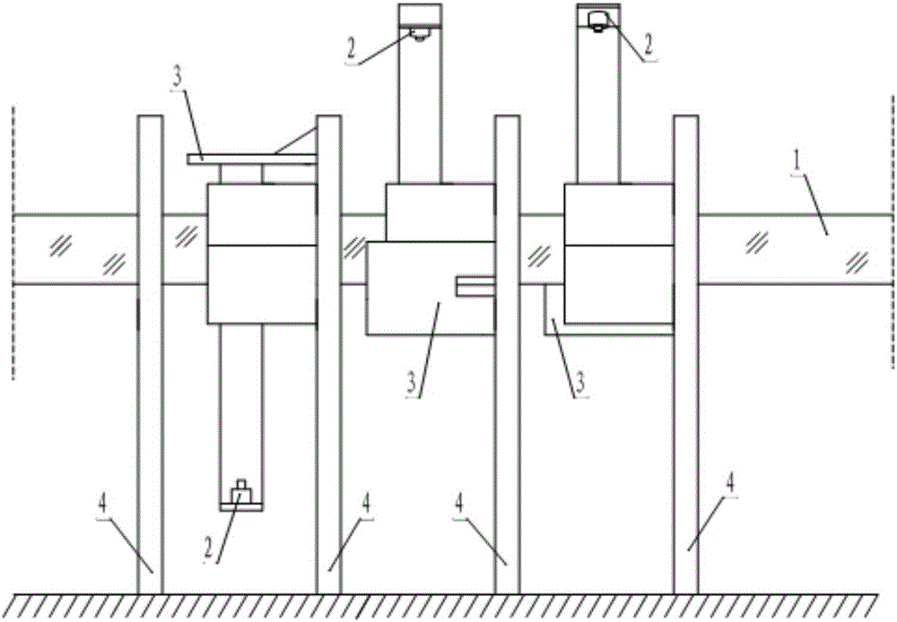 Method for detecting gas line defect of glass tube