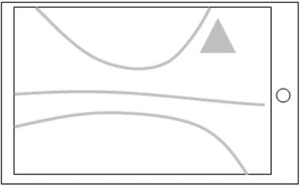 Photographing-preview picture composition instruction method and system based on mobile terminal