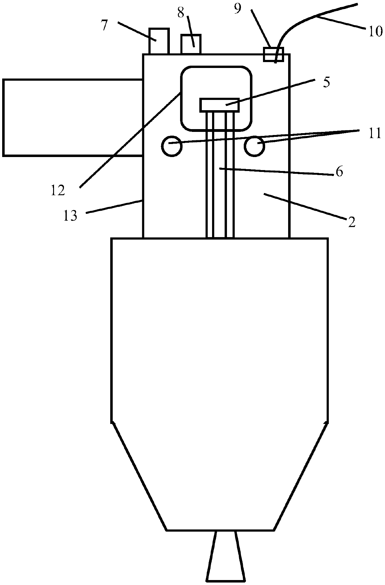 Novel ultrafine metal powder preparation equipment