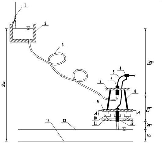 A water level gauge for river engineering test and its parameter calibration method