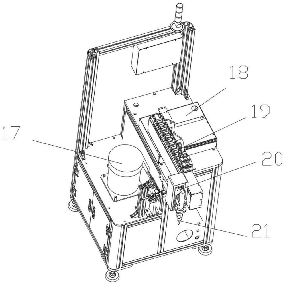 Practical training teaching system for assembly line